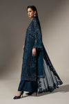 3 Piece Embroidered Organza Suit