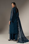 3 Piece Embroidered Organza Suit