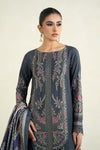 3 Piece Printed Linen Suit | MPS-2406-A