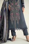 3 Piece Printed Linen Suit | MPS-2406-A