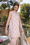 3 Piece Unstitched Embroidered Lawn Suit