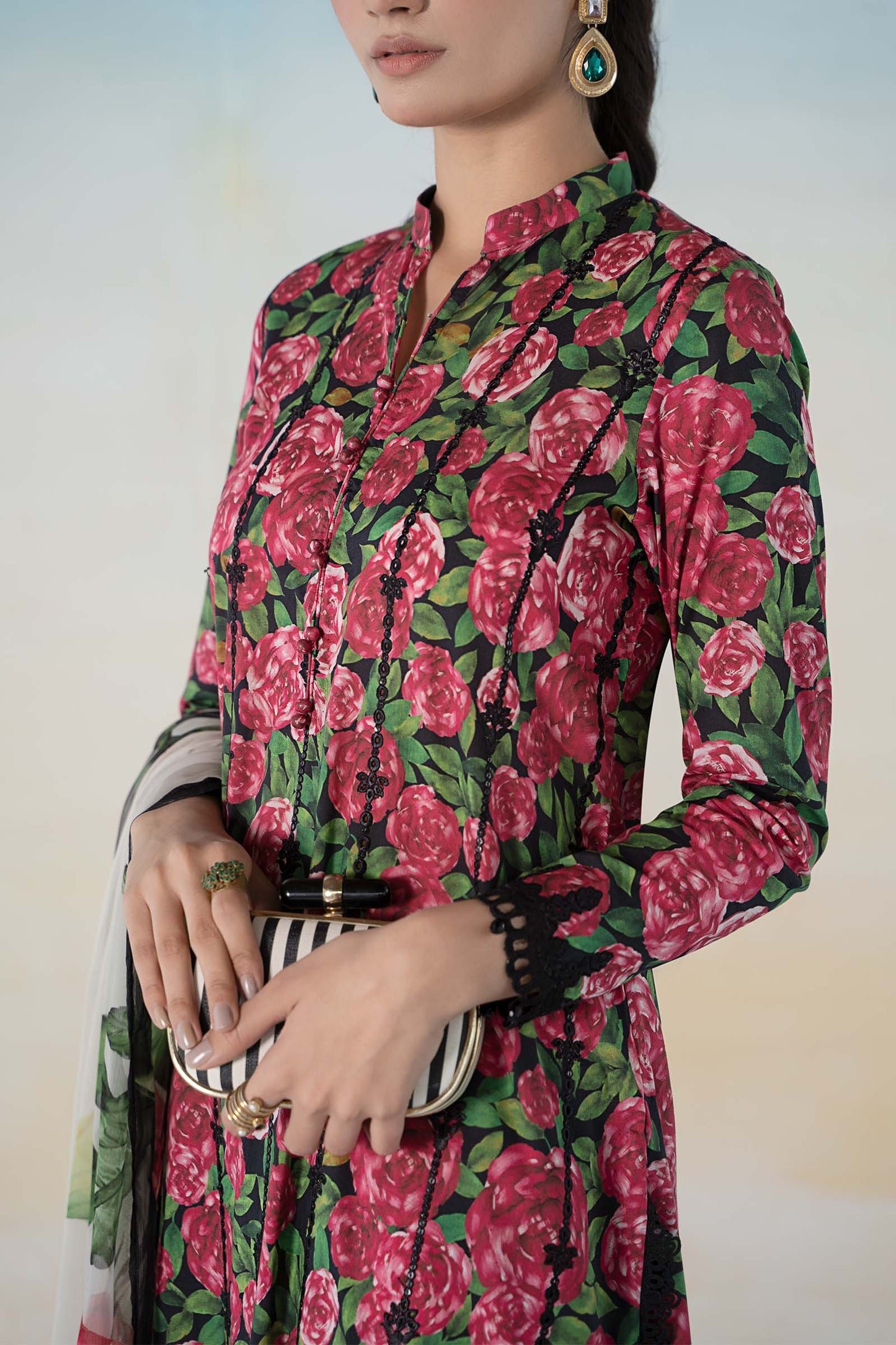 3 PIECE PRINTED LAWN SUIT