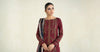 3 Piece Printed Linen Suit | MPS-2406-B
