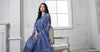 3 Piece Embroidered Organza Suit | DS-2506-B
