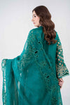 3 Piece Embroidered Organza Suit | BDS-2806