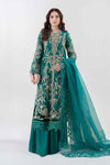 3 Piece Embroidered Organza Suit | BDS-2806