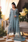 3 Piece Unstitched Embroidered Chiffon Suit