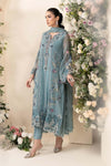 3 Piece Embroidered Chiffon Suit