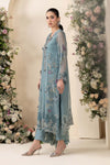 3 Piece Embroidered Chiffon Suit