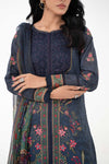 3 Piece Printed Lawn Suit | MPS-2206-B