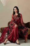 3 Piece Embroidered Organza Suit
