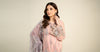 3 Piece Embroidered Chiffon Suit | MCS-24-106