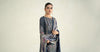 3 Piece Printed Linen Suit | MPS-2406-A