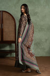 3 Piece Embroidered Cambric Suit