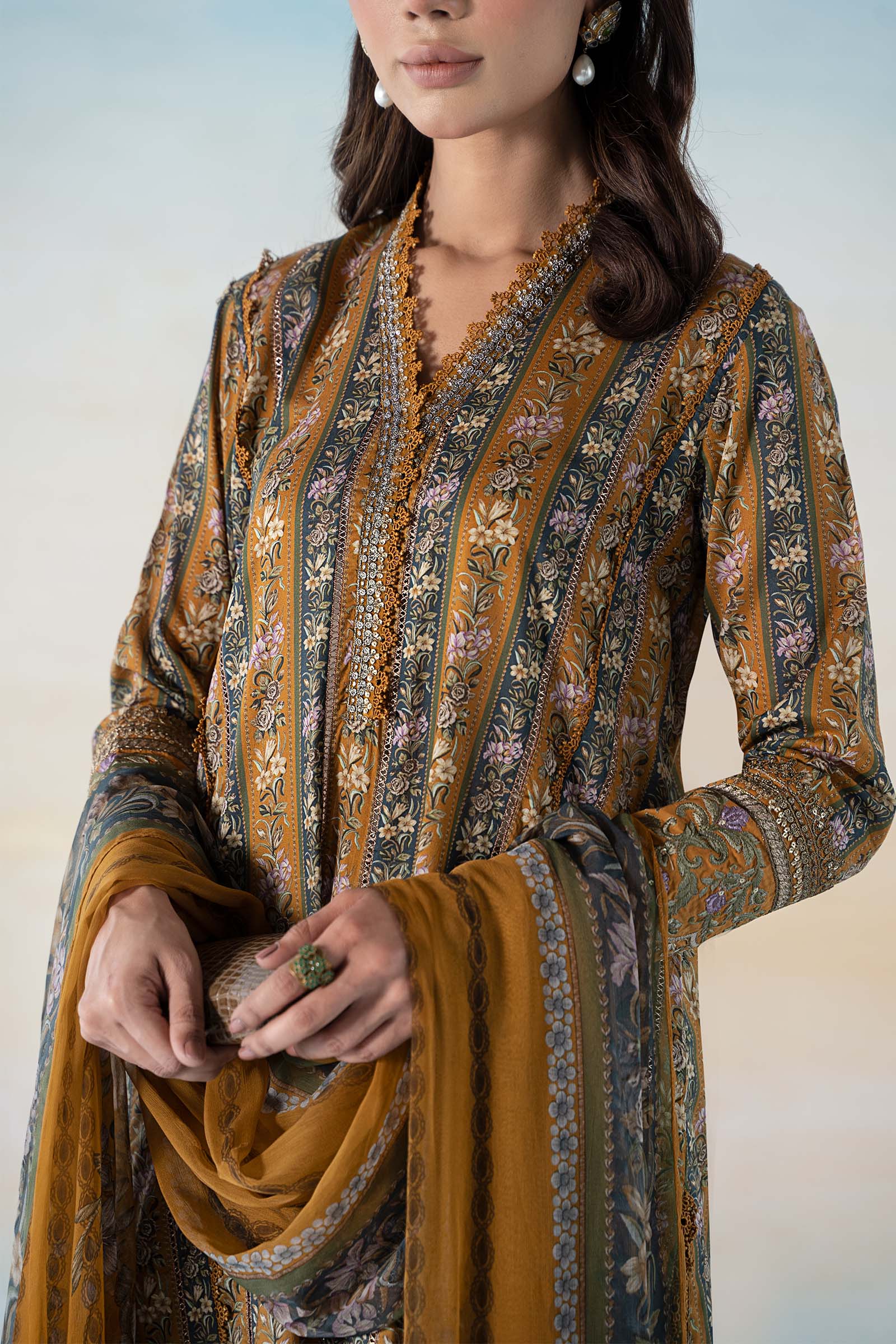 3 PIECE PRINTED LAWN SUIT