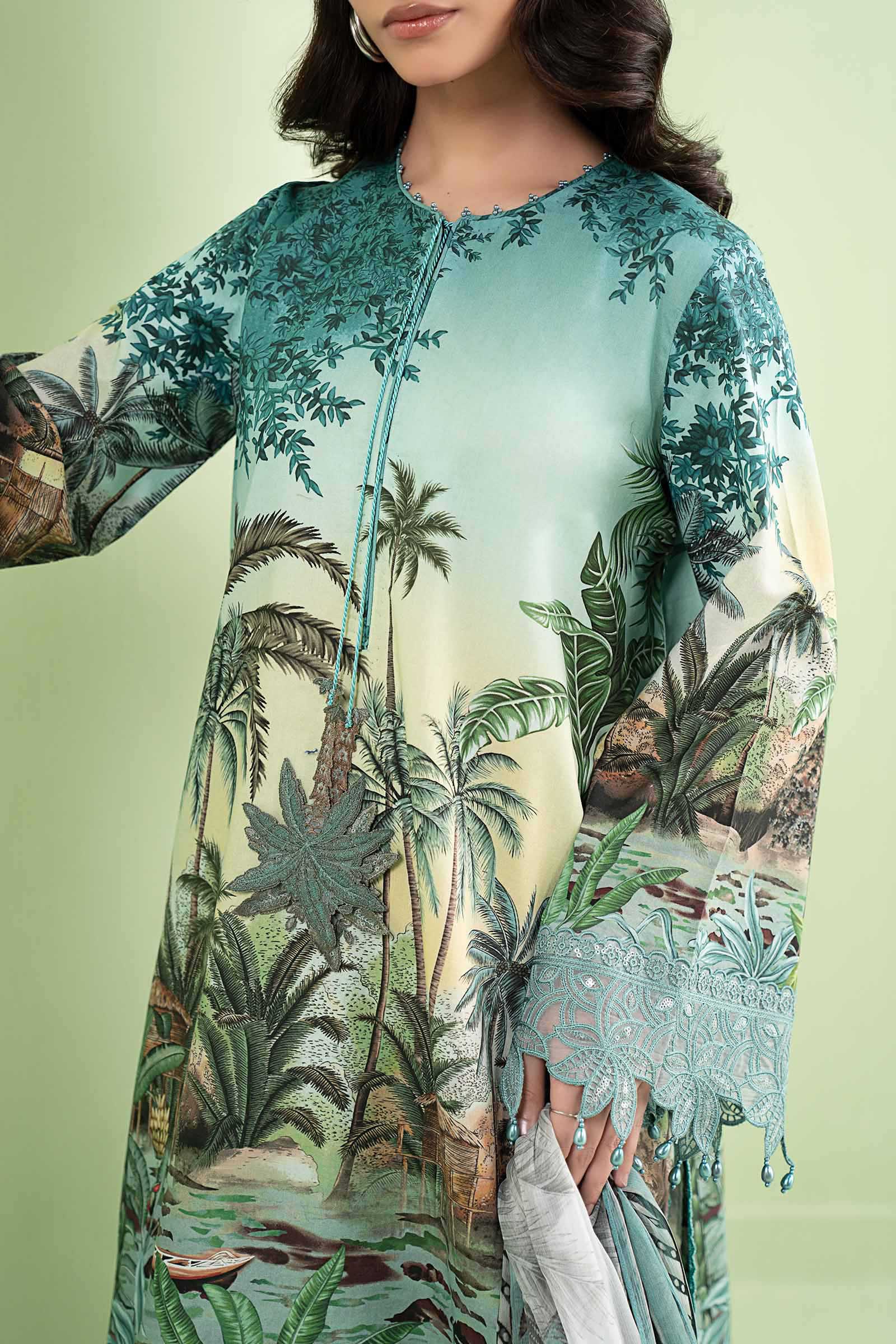 3 Piece Embroidered Lawn Suit