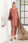 3 Piece Embroidered Linen Suit