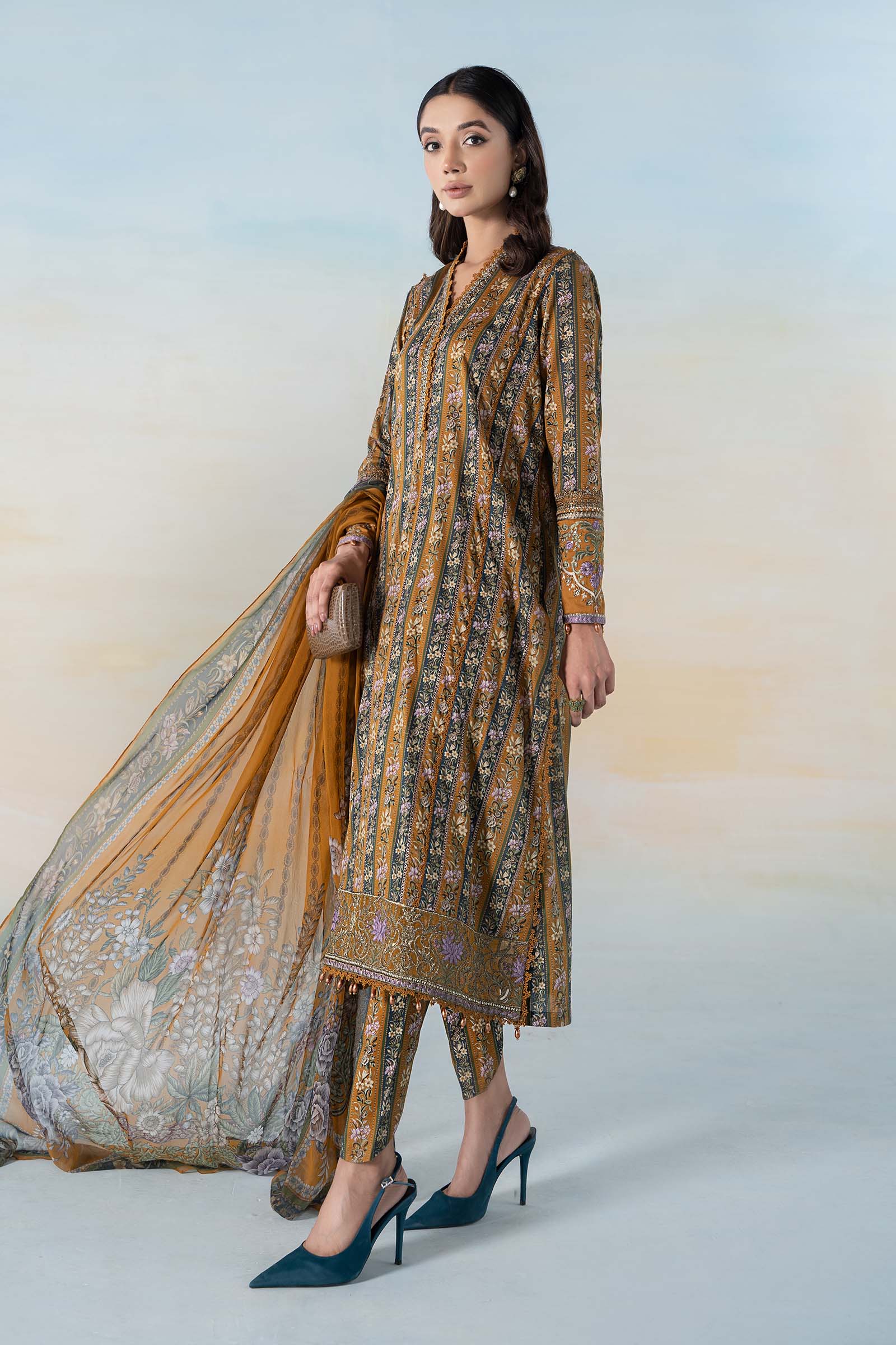 3 PIECE PRINTED LAWN SUIT