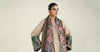 3 Piece Printed Linen Suit | MPS-2407-A