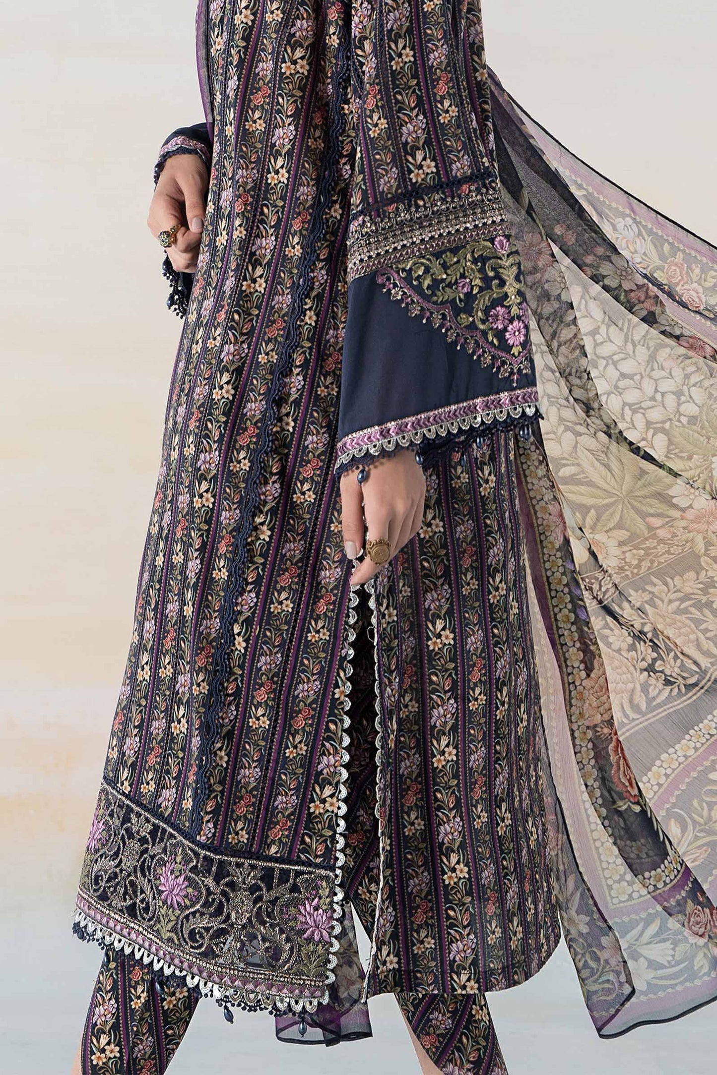 3 PIECE PRINTED LAWN SUIT