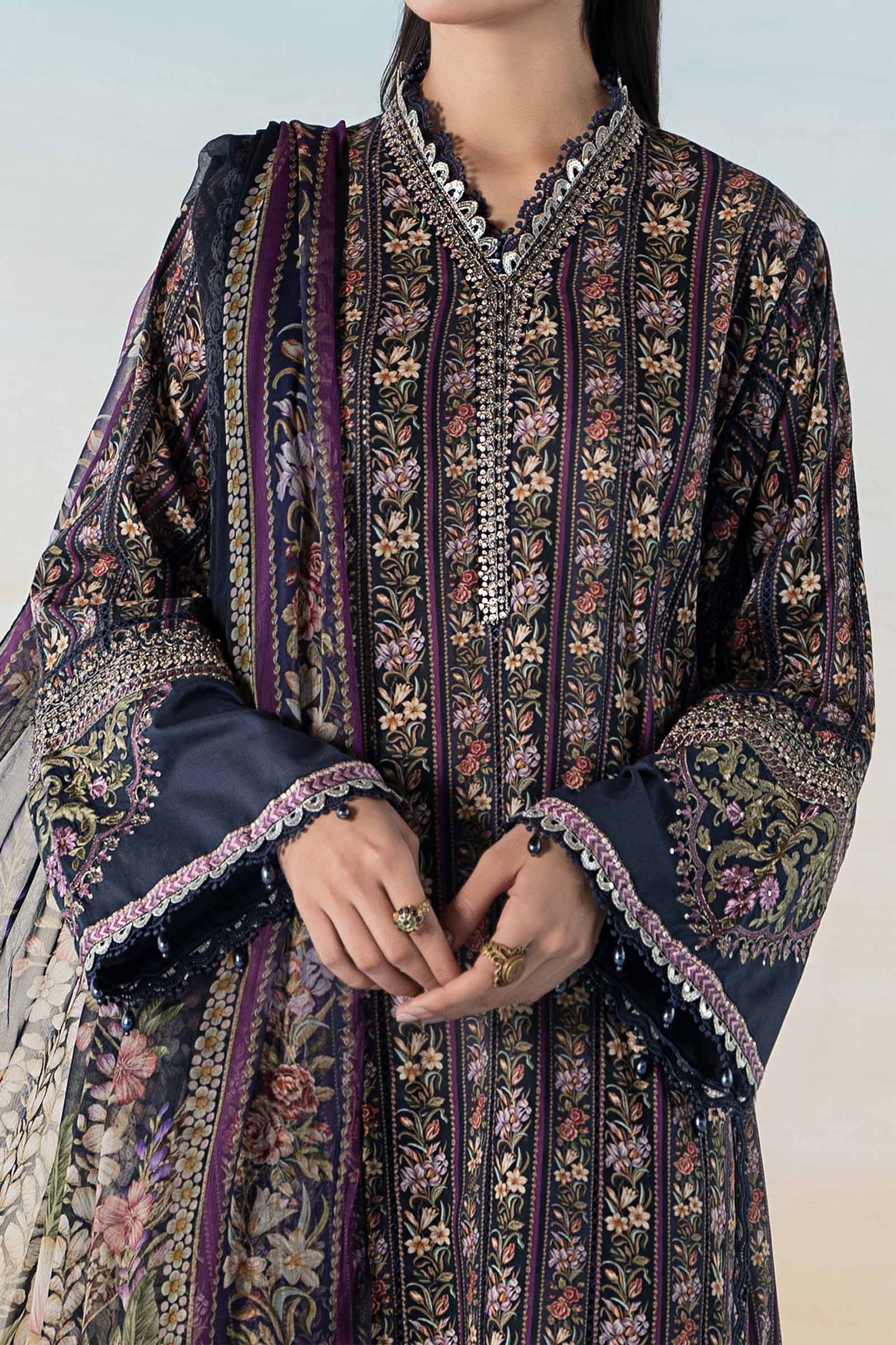 3 PIECE PRINTED LAWN SUIT