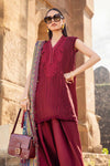 3 Piece Unstitched Printed Linen Suit | MPT-2407-B