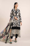 3 Piece Printed Cambric Suit | MPS-2307-B