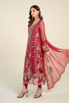 3 Piece Embroidered Chiffon Suit | MCS-24-107