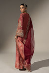 3 Piece Embroidered Organza Suit