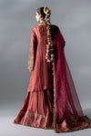 3 Piece Unstitched Embroidered Organza Suit