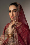 3 Piece Embroidered Organza Suit