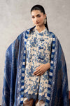 3 Piece Embroidered Irish Linen Suit