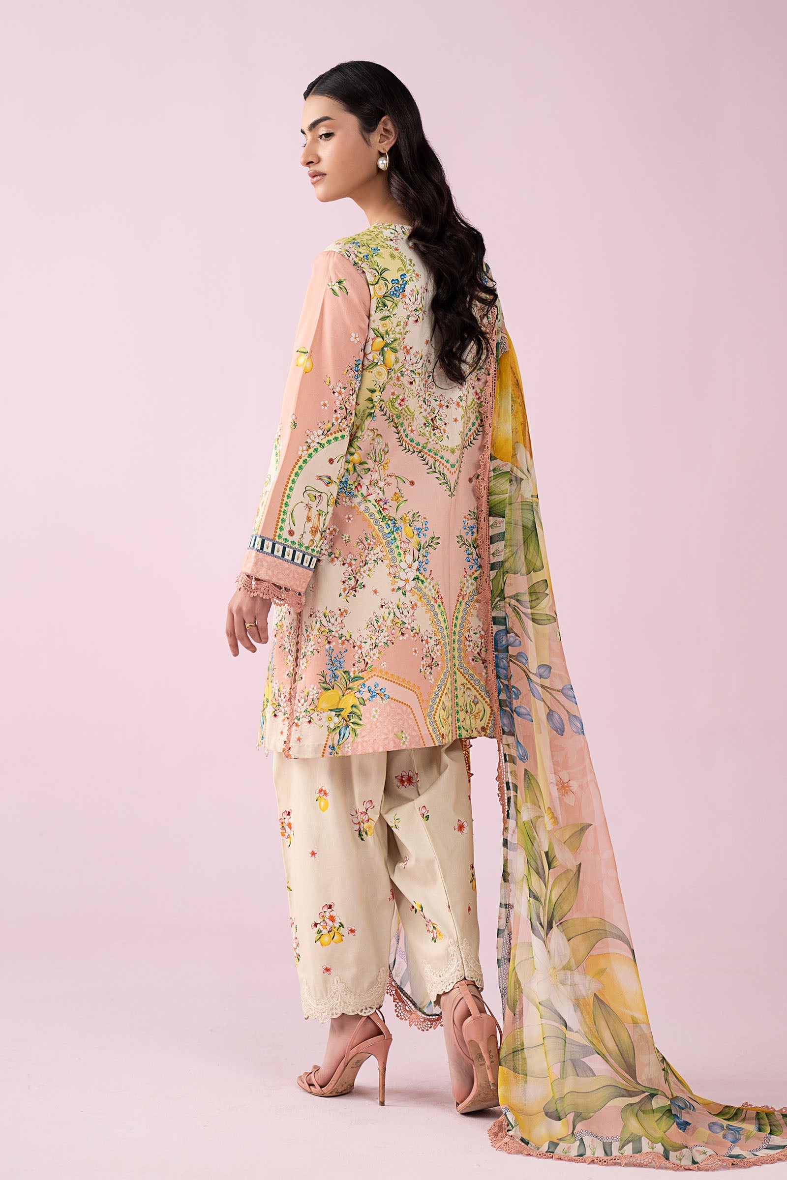 3 Piece Embroidered Lawn Suit