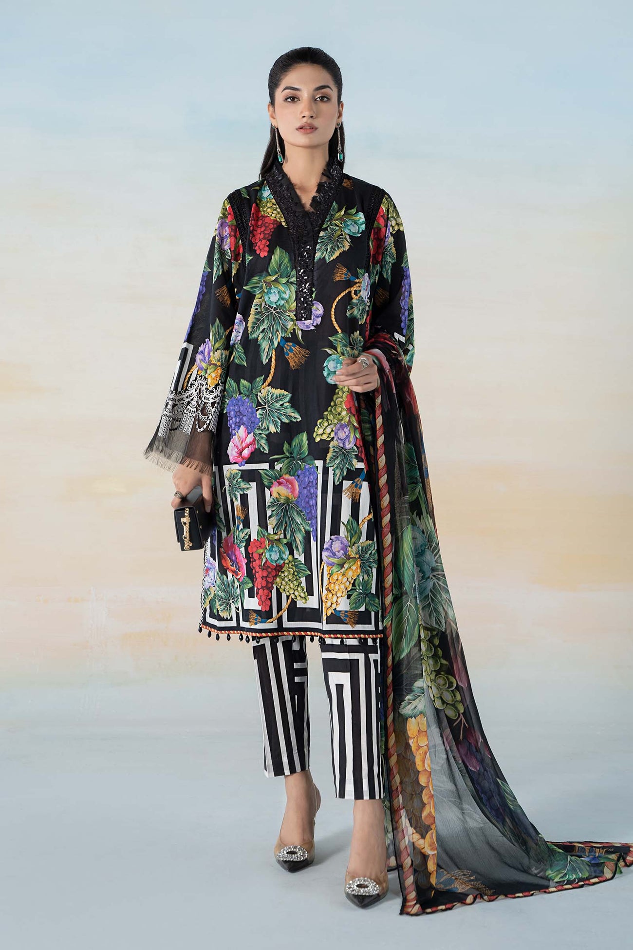 3 PIECE PRINTED LAWN SUIT