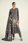 3 Piece Printed Linen Suit | MPS-2408-B