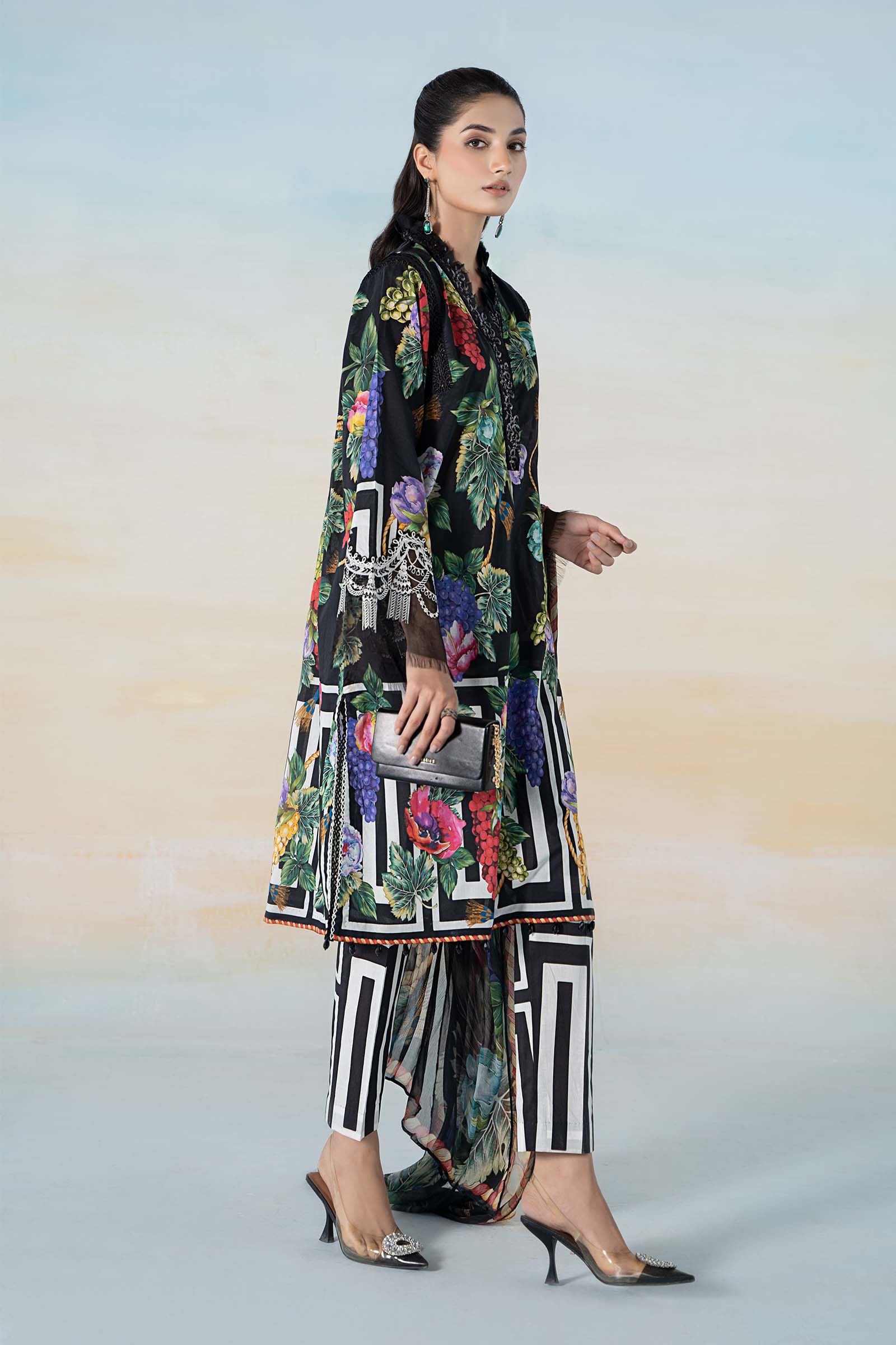 3 PIECE PRINTED LAWN SUIT