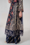 3 Piece Embroidered Organza Suit | BDS-2808
