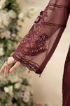 3 Piece Embroidered Chiffon Suit
