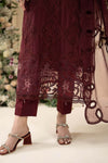 3 Piece Embroidered Chiffon Suit