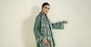 3 Piece Printed Linen Suit | MPS-2408-A
