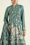 3 Piece Printed Linen Suit | MPS-2408-A