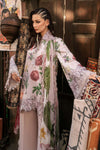 3 Piece Unstitched Embroidered Cambric Suit