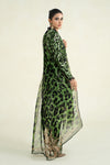 3 Piece Printed Linen Suit | MPS-2409-A