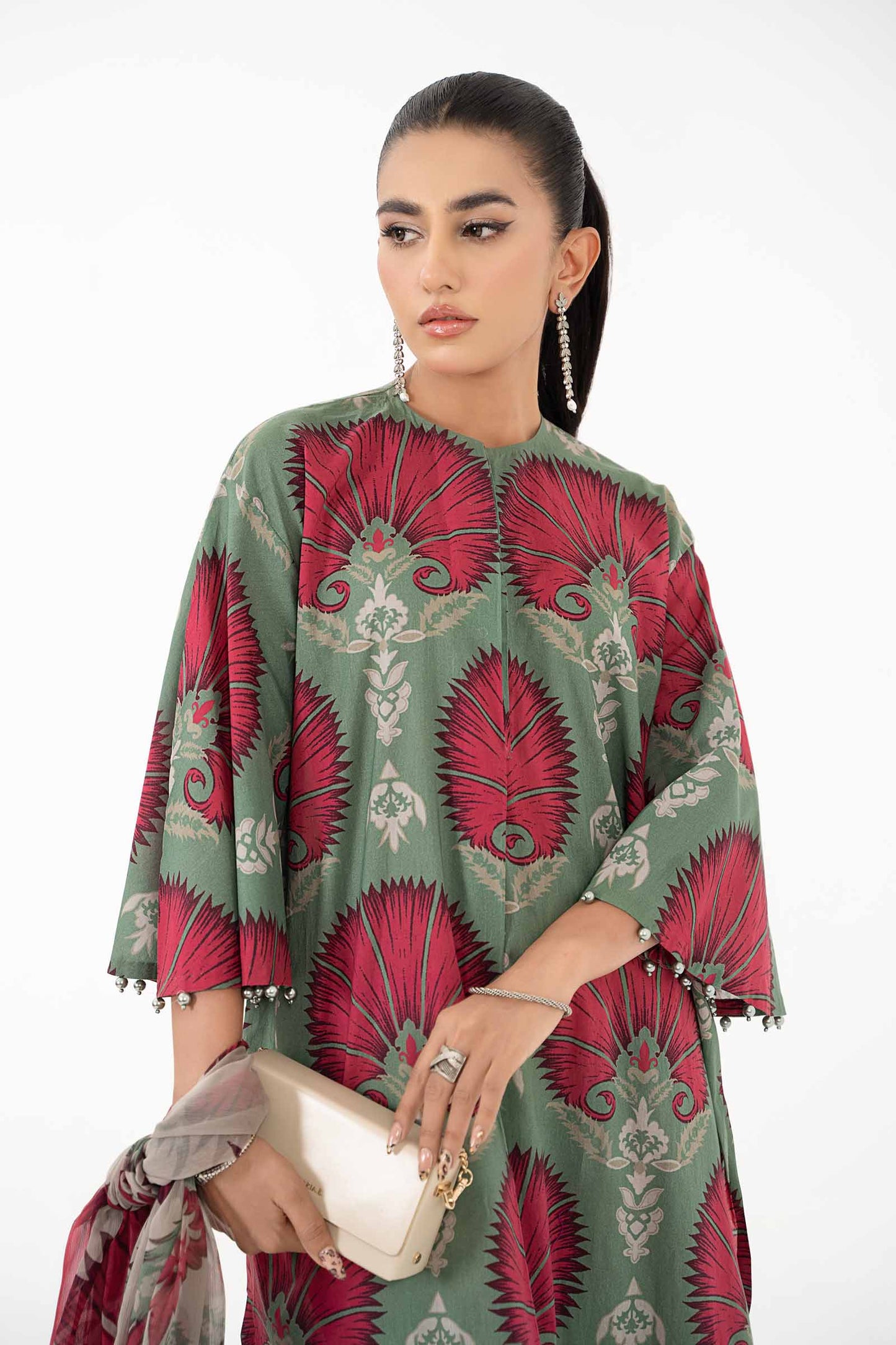 3 Piece Printed Lawn Suit | MPS-2209-A