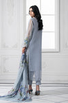 3 Piece Embroidered Organza Suit | DS-2509-B