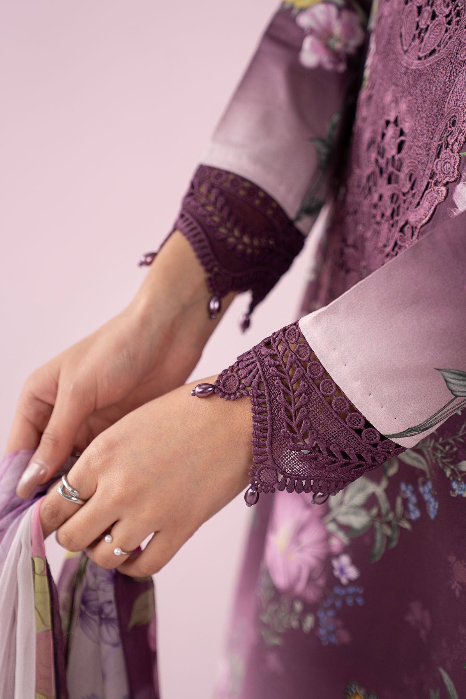 3 Piece Embroidered Lawn Suit