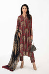 3 Piece Printed Lawn Suit | MPS-2209-B