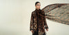 3 Piece Printed Linen Suit | MPS-2409-B