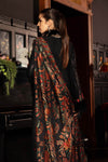 3 Piece Unstitched Embroidered Linen Suit