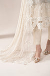 3 Piece Embroidered Organza Suit | ELS-25-09